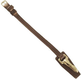 Produktbild von Reithalfter mit Karabinerhaken für Pferde Chetak