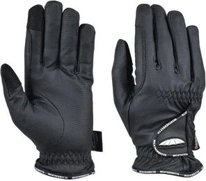 Reithandschuhe aus Leder Weatherbeeta Heat-Tec – Bild 1 von 2