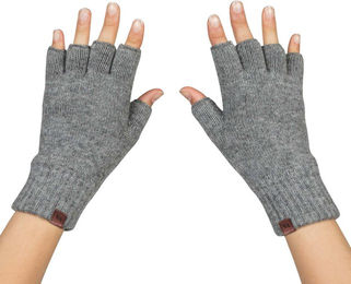 Reithandschuhe mit halb Fingern Back on Track Vide – Bild 1 von 6