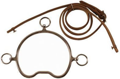 Produktbild von Reithäuser und Pferdezügel aus Leder Lakota Chifney