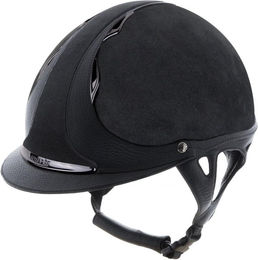 Produktbild von Reithelm aus Leder mit Gurtzeug Antarès Hunter