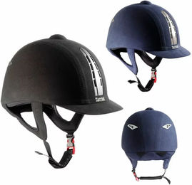 Produktbild von Reithelm mit Mikrofaser überzogen Tattini Pro
