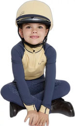 Reithelm-Mütze mit doppeltem Bommel für Kinder LeMieux – Bild 1 von 8