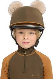 Reithelm-Mütze mit doppeltem Pompon für Kinder LeMieux – Bild 1 von 7