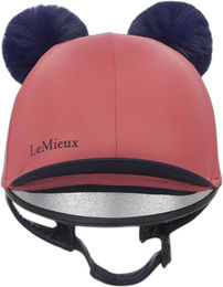 Produktbild von Reithelm-Tuch mit abnehmbarem Doppel-Pompom LeMieux