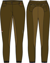 Produktbild von Reithose full grip Damen Euro-Star Indigo Diamond