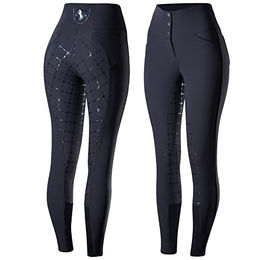 Reithose Full Grip und hohe Taille Damen Horze Désirée – Bild 1 von 6