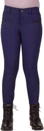 Produktbild von Reithose für Mädchen mid grip QHP Rylee