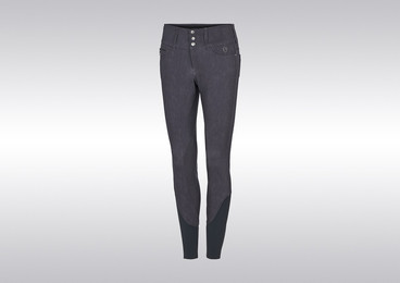 Produktbild von Reithose JUDY JEANS grey Full Grip