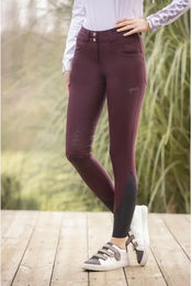 Produktbild von Reithose mid grip Damen Pénélope Fun Stone