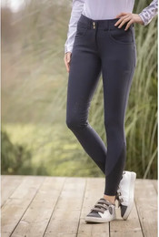 Produktbild von Reithose mid grip Damen Pénélope Fun Stone