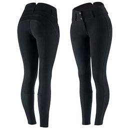 Reithose mit Basanen aus Leder Damen Horze Daniela – Bild 1 von 8