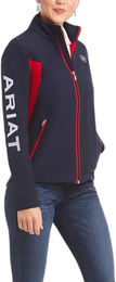 Produktbild von Reitjacke Full Zip Damen Ariat New Team Softshell