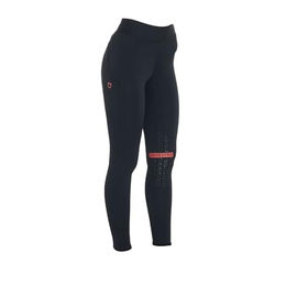 Reitleggings aus Slim-Fit-Stoff mit Vollgrip für Damen Equestro – Bild 1 von 6