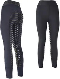 Produktbild von Reitleggings Full Grip, Mädchen Hispano Hipica Noa Adhesion Plus
