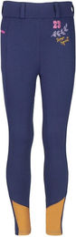 Produktbild von Reitleggins für Mädchen mit Full Grip Red Horse Nina
