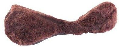 Reitsitz-Abdeckung BR Equitation aus Lammfell braun – Bild 1 von 6