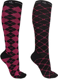 Produktbild von Reitsocken Damen QHP Classic (x2)