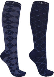 Produktbild von Reitsocken Damen QHP Classic (x2)