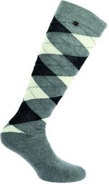 Reitsocken Equithème Argyle – Bild 1 von 2
