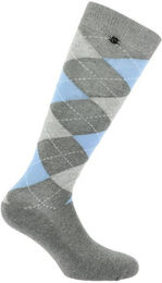 Reitsocken Equithème Argyle – Bild 1 von 3