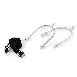 Reitsporen in Tropfenform mit Riemen im Paar Covalliero – Bild 1 von 9