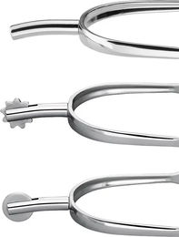 Produktbild von Reitsporn mit geradem Punkt und flachem Rad 21 mm Sprenger Ultra Fit