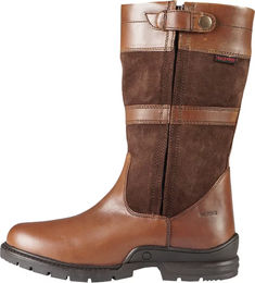 Reitstiefel aus Leder mit Schaffellfutter BR Equitation Roosky – Bild 1 von 3