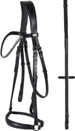 Produktbild von Reittrense für Pferde mit abgesenktem, gepolstertem Standard-Nasenriemen HorseGuard Cryll 23.1