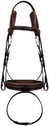 Produktbild von Reittrense komplett mit Reithalfter Komfort Silver Crown CODE01