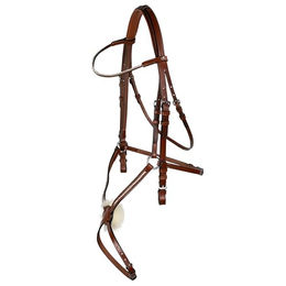 Reittrensen für Pferde mit gekreuztem Nasenriemen Horze Valencia – Bild 1 von 5