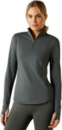 Produktbild von Reittrikot 1/4 Reißverschluss, Damen Ariat Gridwork 2.0