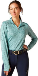 Reittrikot 1/4 Reißverschluss, Damen Ariat Prophecy – Bild 1 von 2