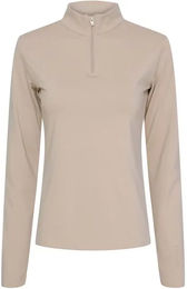 Produktbild von Reittrikot mit langen Ärmeln 1/2 Zip, Damen Equipage Kolyma