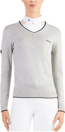 Produktbild von Reittrikot mit V-Ausschnitt nach dem Reiten Damen Ego 7