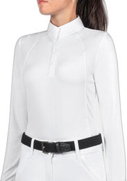Reitturnier-Poloshirt Damen Equiline Ghitak – Bild 1 von 2