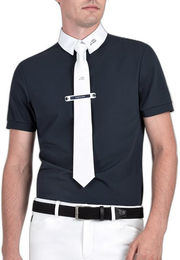 Reitturnier-Poloshirt Equiline Celirac – Bild 1 von 4