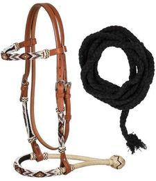 Produktbild von Reitzaum mit bestickten Südwest-Dekorationen Pool's