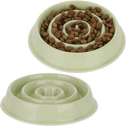 Produktbild von relaxdays Anti-Schling-Napf 2er Set 400 ml grün - 2 x 400 ml