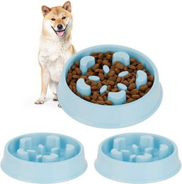 Produktbild von relaxdays Anti-Schling-Napf 3er Set 600 ml - 3 x 600 ml