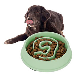 Produktbild von Relaxdays Anti-Schling-Napf für Hunde 10er Set - 10 x 650 ml