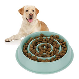 Produktbild von Relaxdays Anti-Schling-Napf für Hunde 400 ml blau - 10 x 400 ml