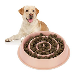 Produktbild von Relaxdays Anti-Schling-Napf für Hunde 400 ml rosa - 10 x 400 ml