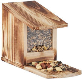 Produktbild von relaxdays Eichhörnchenkobel Eichhörnchen Futterhaus zum Stellen