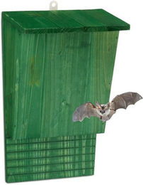 Produktbild von Relaxdays Fledermauskasten aus Holz grün - 1 Stk.