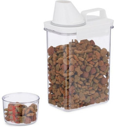 Produktbild von relaxdays Futterbehälter Aufbewahrungsbox 1,8 Liter Kunststoff - 1,8 l