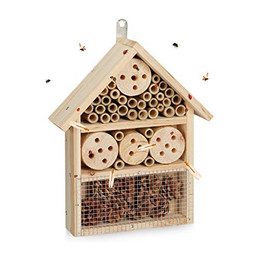 Produktbild von Relaxdays Insektenhotel Bausatz natur