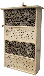 relaxdays Insektenhotel Bienenhotel zum Aufhängen, B – Bild 1 von 5