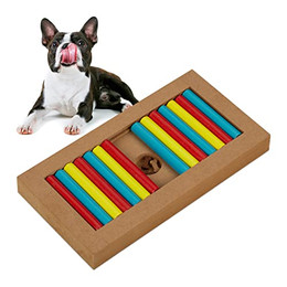 Produktbild von Relaxdays Intelligenzspielzeug für Hunde aus MDF