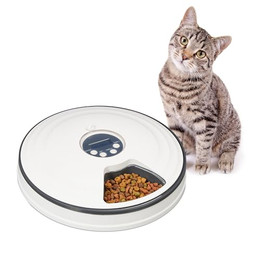 Produktbild von Relaxdays Katzen-Futterautomat mit Timerfunktion
